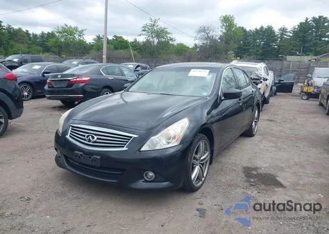 2011 Infiniti G37X из США, поврежденный, VIN JN1CV6AR2BM352400